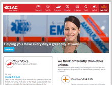 Tablet Screenshot of clac.ca